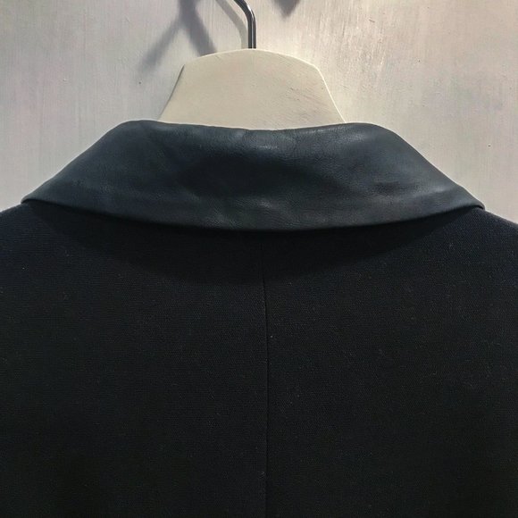 JACOB Lined Knee-Length Blazer Jacket - Picture 3 of 10